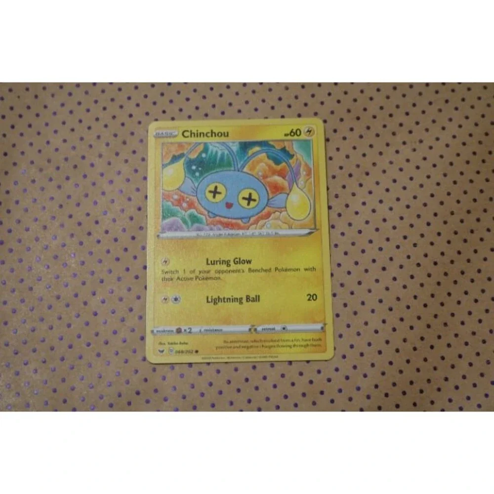 Chinchou 068/202 Pokemon Card (2020)